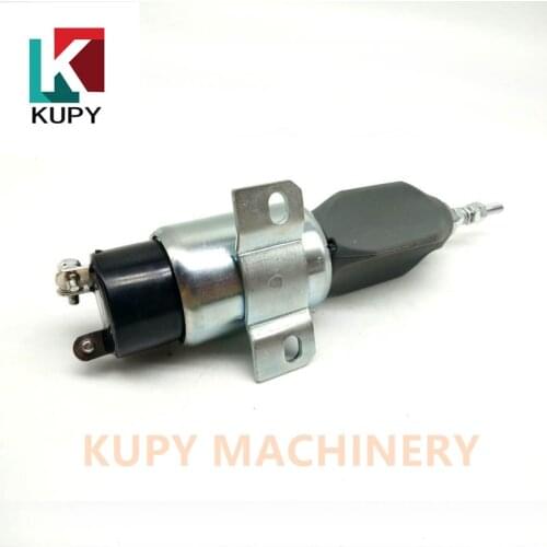 Shutoff Solenoid 3864274 24V for For Cummins Caterpillar E70B SA-3933-24 SA-3766T-24 1751-2467UIB1S5A 1751-24E7U1S1S5