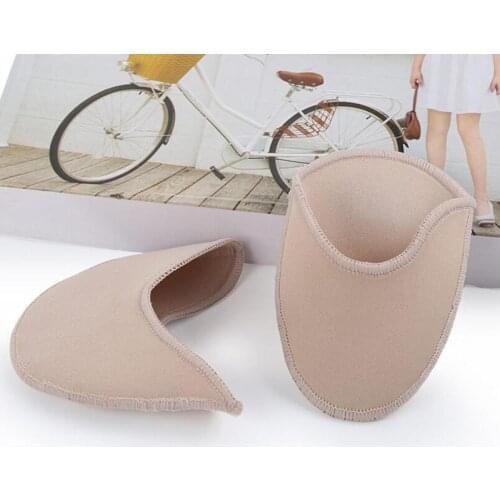 Soft SEBS Toe Pads Foot Protector Shoes Forefoot Inserts Dancing Relieve Pain Fatigue Insoles For Ballet Pointe Ballerina