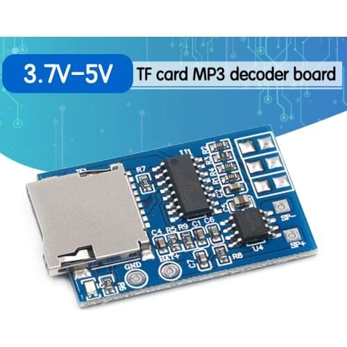 GPD2846A TF Card MP3 Decoder Board 2W Amplifier Module for Arduino GM Power Supply Module
