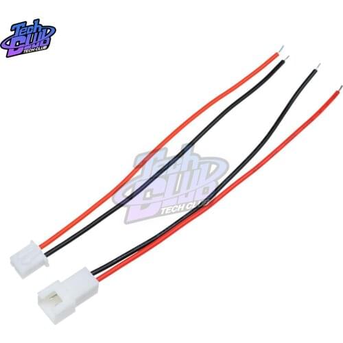XH2.54 2Pins Pitch JST 2.54mm Battery Charging Cable Wire Connector XH Plug Male to Female Wire Connector 10cm 20cm 30cm Length