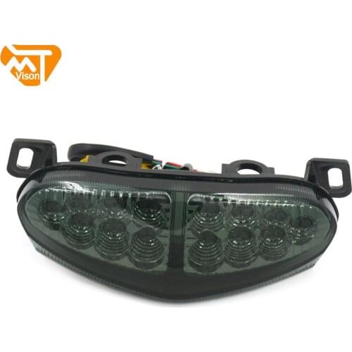 Motorcycle Rear Brake Lamp Tail light Turn Signal Blinker Lamp For KAWASAKI ER6N ER6F 2009-2011