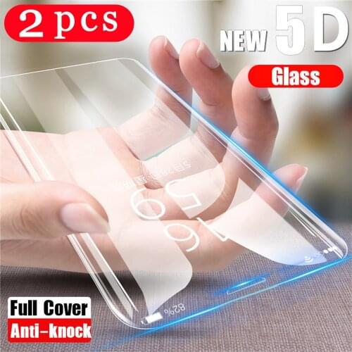 2Pcs for samsung Galaxy S10 S10e S9 S8 plus tempered on glass smartphone S5 S6 S7 edge phone screen protector protective film