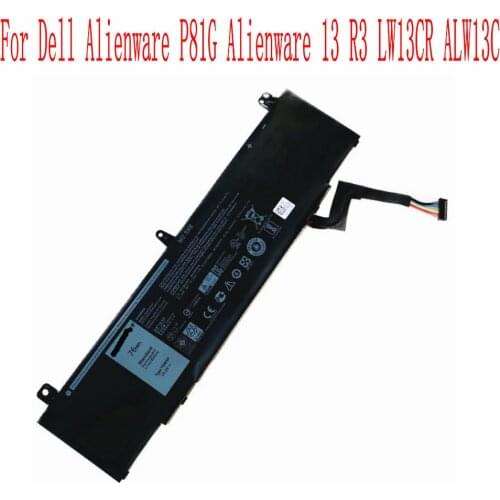 100% Brand new High Quality 76WH/5000mAh DELL TDW5P Battery For Dell Alienware P81G Alienware 13 R3 LW13CR ALW13C Laptop