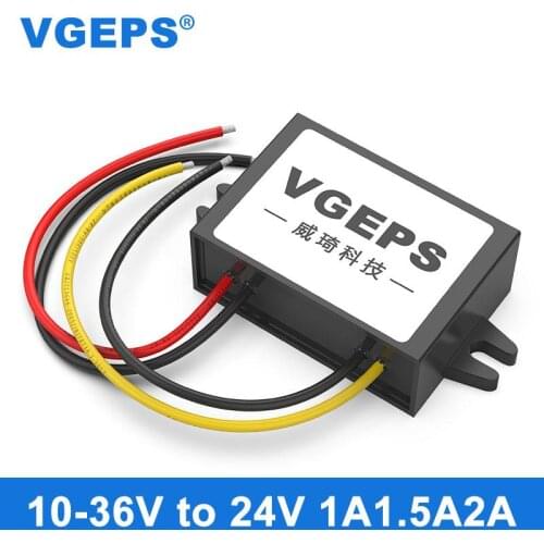 12V24V to 24V automatic buck-boost power supply module 10-36V to 24V automotive power regulator converter