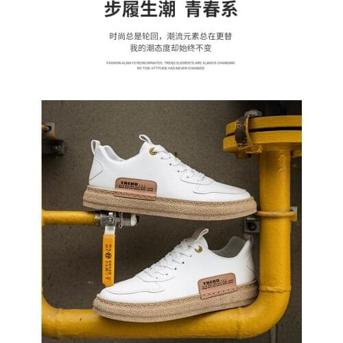 2021 New Trademark Size 39-44 Quality Casual Fashion Shoes For Men Spring Autumn MenS Flat Abrasion Resistant Driving Sneakers