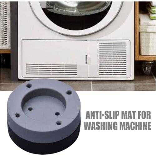 4Pcs Anti Vibration Feet Pads Washing Machine Rubber Mat Anti-Vibration Pad Dryer Universal Fixed Non-Slip Pad Multifunctional
