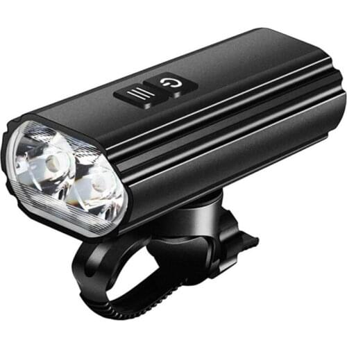 4800MAh Bicycle Light USB Rechargeable Bike Lights IPX6 Waterproof LED Headlight Bike Accessories