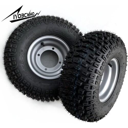 Accessories for Making Four wheel ATV&UTV Go-karting 16X8-7inch Tire 7inch Tubeless Tire with Wheel Hub
