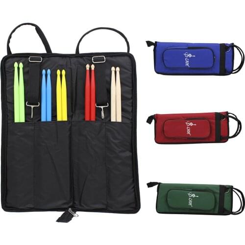 Durable Drum Sticks Holder Drumstick Bag Mallets Case Pouch For Drummers