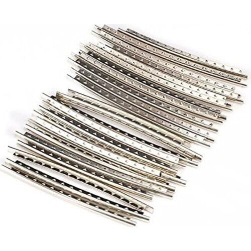 24pcs Set Electric Guitar Frets Wire Fretwire 2.2mm Copper-nickel Alloy