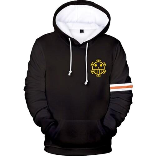 Novelty 3D Anime One Piece 3D Hoodies Sweatshirts Autumn Funny Print Sweatshirts Men/women 3D Hooded One Piece Boys Casual Coat