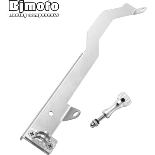 BJMOTO Motorcycle Front Left Stand Bracket for Go Pro Camera Dash Cam For BMW R1200GS LC ADV 2014-2018 R 1200 GS LC 2013-2018