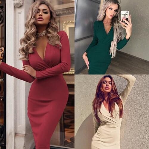 ROADMANY Long Sleeve Summer Dresses