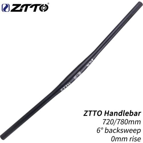 ZTTOMTB bike720mm 780mm handlebar 31.8mm aluminum alloy handlebar horizontal bar straight tube thickened straight tube handlebar
