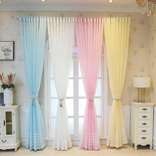 Nordic Modern Stitching Curtain Houndstooth Printed Curtain Light Luxury Style Finished Product Curtains for Living Room Bedroom