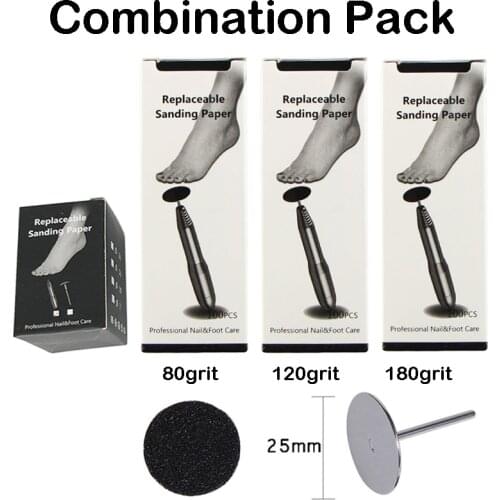 Replacement Sandpaper Pedicure Foot File Disk Sanding Paper For Feet Care Callus Hard Skin Remover Tools Disk Pedicure Tool