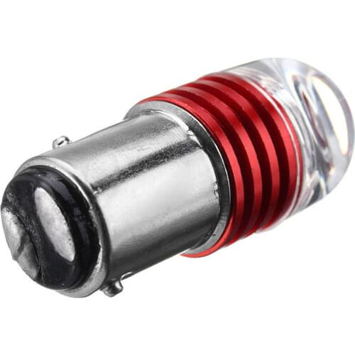 1Pcs 1157 5630 3 LED High Power Car Brake Stop Light Lamp Bulb Red DC 12V Usage Turn Reverse Brake lights DC 12V