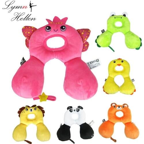 Baby Head Protection Pad infant Toddler Cotton Anti Crash Cute Animal U Shape Headrest Pillows Prevent Fall Down 0-12 Months