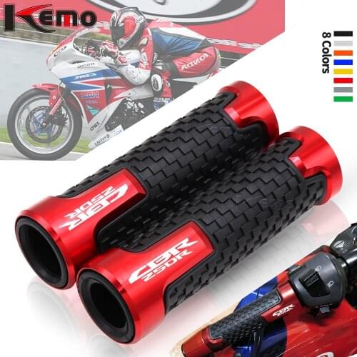For HONDA CBR250R CBR 250R 7/8" 22mm Universal Motorcycle Accessories CNC Aluminum Handlebar Hand Grips Handle Bar End Grip
