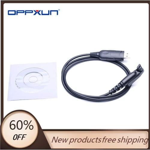 OPPXUN USB Programming Cable for Motorola GP344, GP344R, GP366R, GP388, GP388R, GP644, GP688, GP628 Plus, GP638 Plus, GP328plus