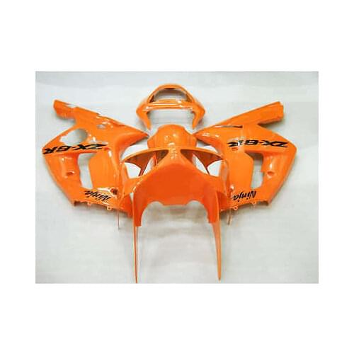 Wotefusi Injection Molding ABS Racing Bodywork Fairing For 2003 2004 Ninja ZX 6R (KF)