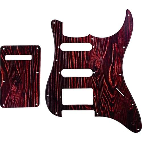 3 Ply SSH Guitar Pickguard & Back Plate Tremolo Cover for Yamaha Electric Guitar Parts Accessories