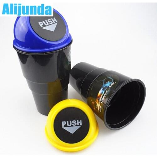 Alijunda Car Trash Case Holder Bin for Suzuki SX4 SWIFT Alto Liane Grand Vitara Jimny S-Cross