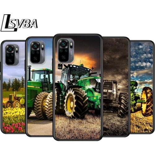 Tractor cool for Xiaomi Redmi Note 10 10S 9 9T 9S 9Pro Max 8T 8Pro 8 7 6 5 Pro 5A 4X 4 Soft Black Phone Case