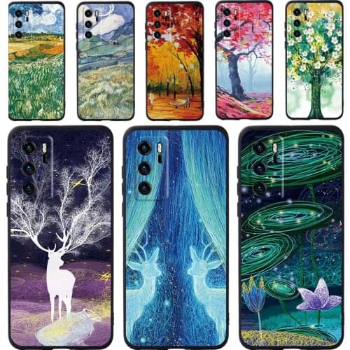 Mobile Phone Cover Cases For Huawei P20/P20 Pro / P20 Plus/P30/P30 Pro / P30 Plus/P30 LITE/ P40/P40 Pro Slim Soft TPU Back Case