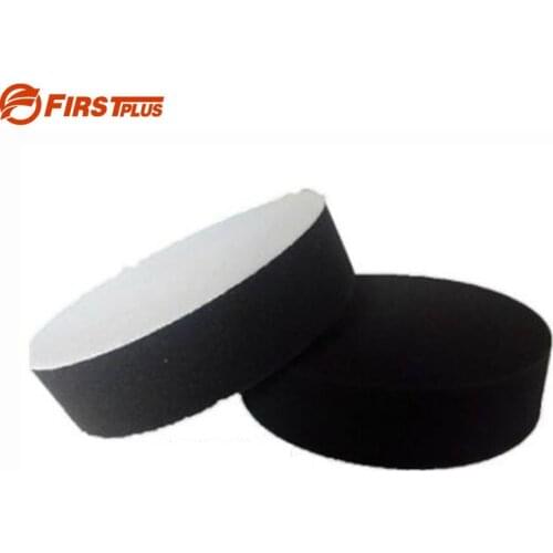 2 x High Density Black Sponge Polishing Pad Car Paint Grinding Pads Clean Brush Tools for Car Polisher 80 100 125 150 180mm