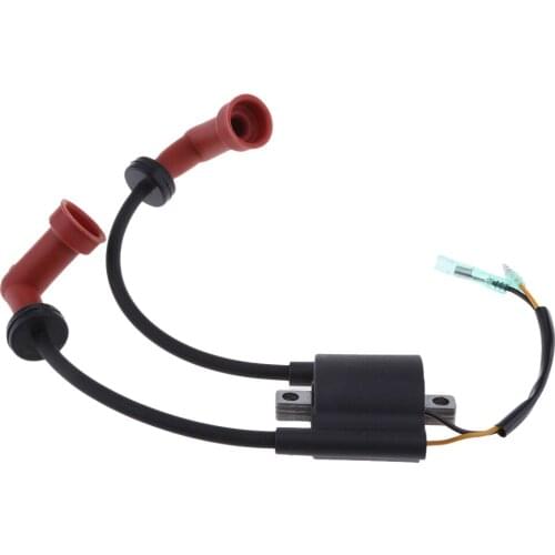 Marine Ignition Coil Assy for Yamaha Outboard Motor 15HP 2-stroke Repalce Accessory
