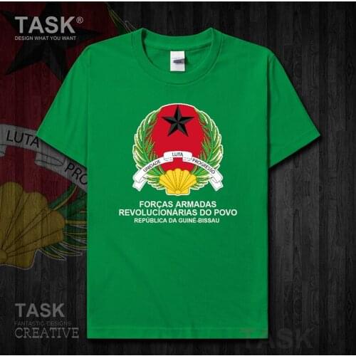 Army Republic of Guine Bissau Guinean Bissau GNB country Military Tactical Short sleeve new Tops t shirt mens sports cotton 01