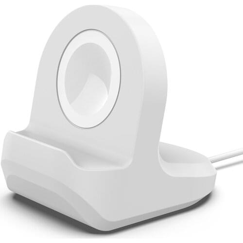 Rechargeable silicone stand Holder Station Dock Charger Cable holder Dock Bracket Bases for Apple Watch