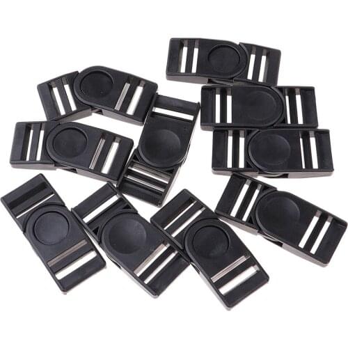10pcs Plastic Buckle For Backpack 25mm or 32mm Webbing Strap