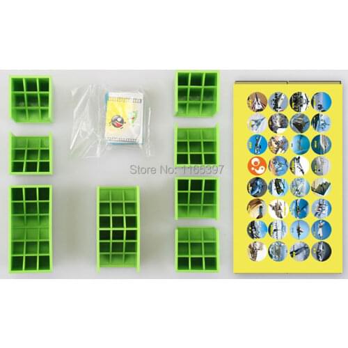 Teenage children kids scientific science educational models experimental toy materials magic optical cube experiment