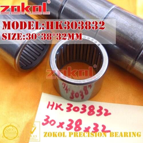 ZOKOL bearing HK303832 Needle Roller Bearing 30*38*32mm