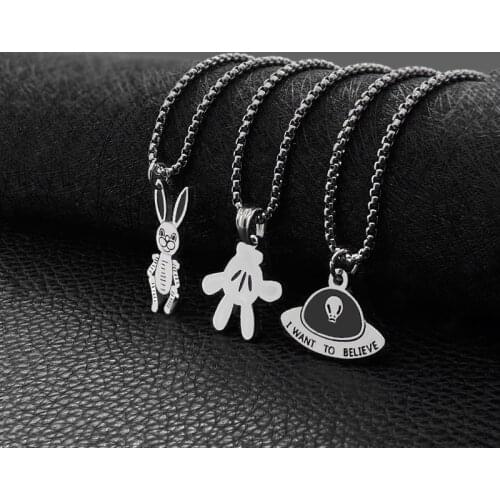 Titanium steel pendant new jewelry stainless steel sweater chain for men and women with hundreds of matching accessories