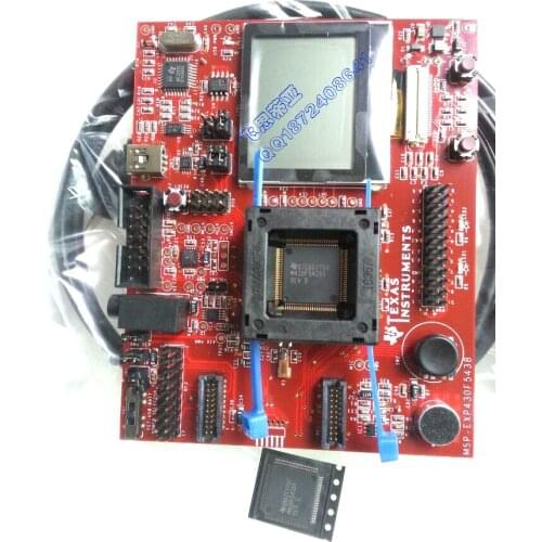 Test bench location MSP-EXP430F5438-Board CC256XQFNEM TI MSP430F5438AI