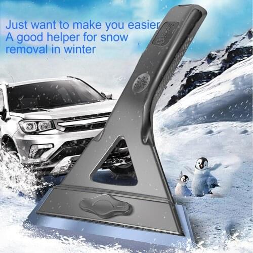 Winter Portable Car Windshield Window Snow Mover Scraper Ice Shovel Removal Tool Ice Scraper