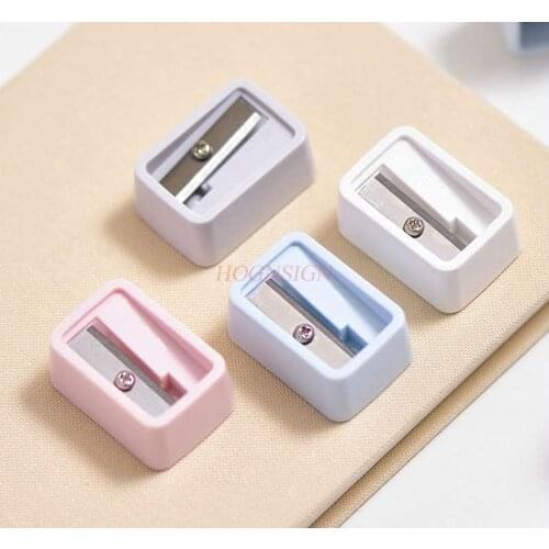 12pcs Mini Pencil Sharpener Primary School Pencil Sharpener Child Fresh Cute Pencil Sharpener Manual Pencil Sharpener