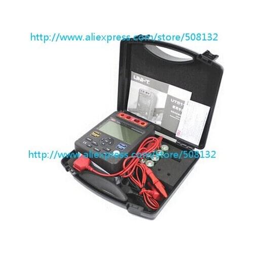 UNI-T UT511 Digital Insulation Resistance Testers Meter Megohmmeter Low Ohm Ohmmeter Voltmeter Auto Range 1000V 10 New Arrival