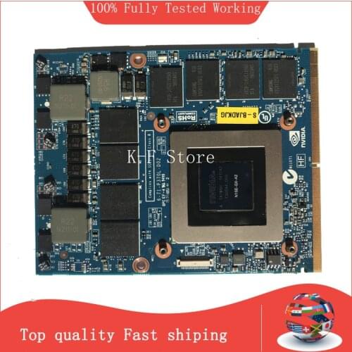 GTX880M 8GB Graphics Video Card For DELL M17X R4 R5 M18X R2 R3 Laptop JH9PP 0JH9PP N15E-GX-A2 GTX 880M DDR5 100% Working