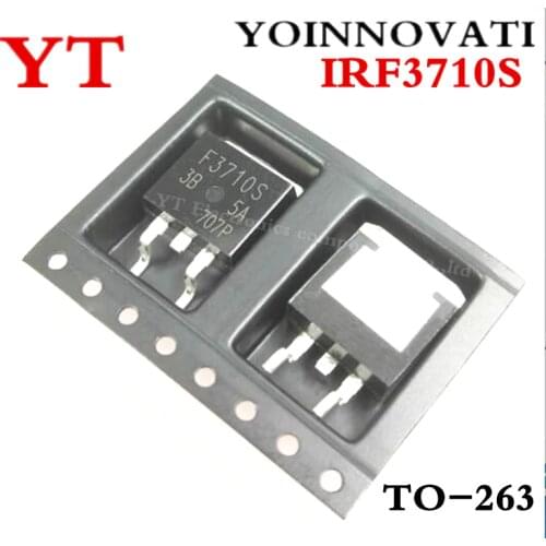 10pcs/lot IRF3710S F3710S 3710S MOSFET N-CH 100V 57A D2PAK Best quality