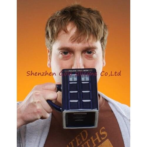 24pcs/lot doctor who mug Tardis Mug Official Great quality Microwave safe In stock Same day shipping