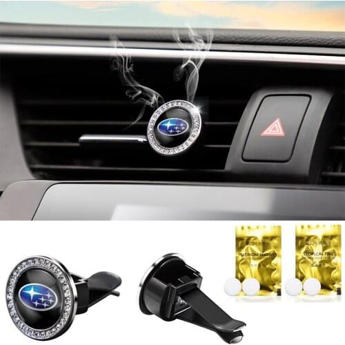 Refillable Car Air Freshener Perfume Diffuser Vent Clip Auto Interior Accessories For Subaru Impreza Legacy WRX STI BRZ XV Exiga