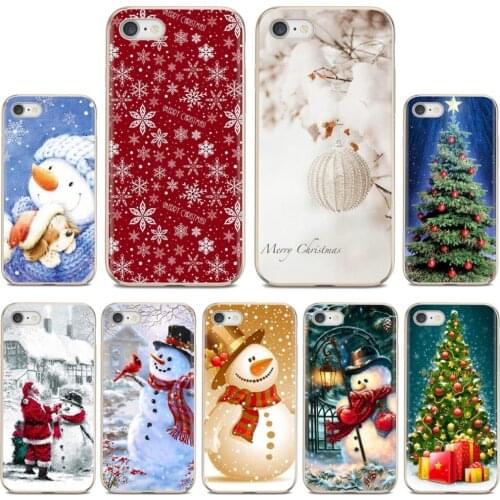 For Samsung Galaxy A10 A30 A40 A50 A60 A70 a12 a31 a41 a51 a71 a20e a21s M30 Merry Christmas Gifts Santa Snowman Soft Skin Cover