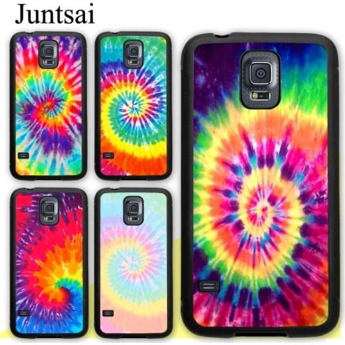 Colorful Tie Dye Rainbow Hippie Art Case For Samsung Galaxy Note 20 Ultra S9 S10 S20 Plus A51 A71 A70 A50 M31 M21 A31 A21S A20e