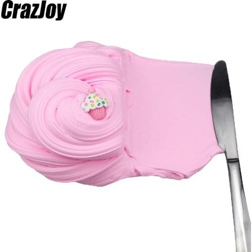 Colorful Fluffy Foam Clay Slime DIY Soft Cotton Slime Ball Kit Air Dry Clay Lizun Charms Light Plasticine Antistress Kids Toys