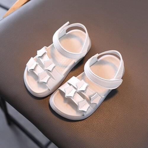 Baby Girl Sandals Summer Child Flats Shoe For Kids Fashion Flower Beach Sandal For Little Girl Dress New 2021 1 2 3 4 5 6 Years