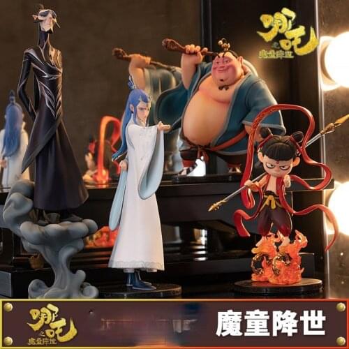 Guoman Nezha AO C Magic Boy Came into the World Hand-Made Blind Box Assembly Model Movable Ornaments